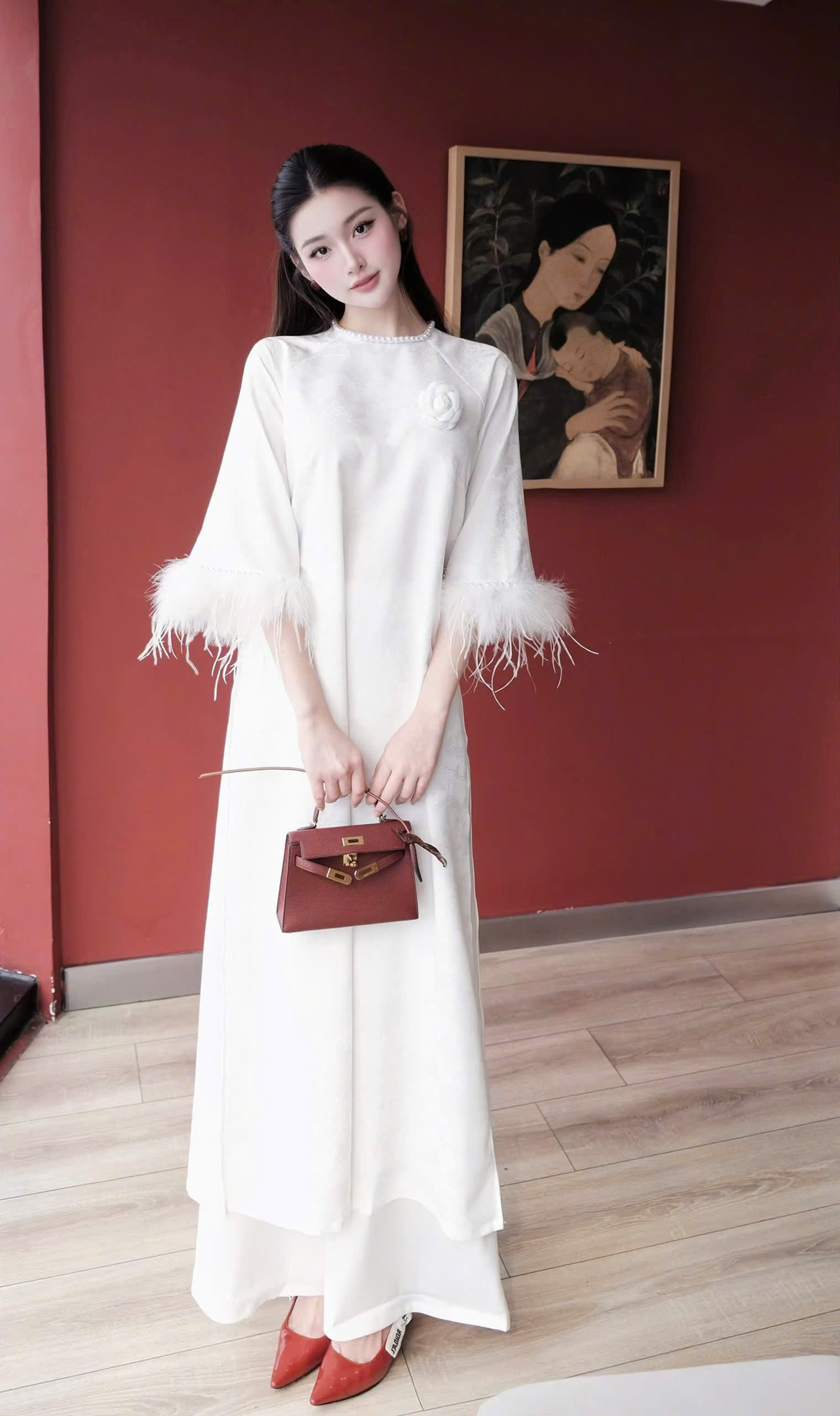 Áo dài đặt may theo số đo